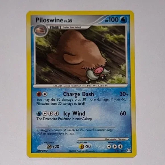 POKEMON CARD: Piloswine #69/146 (Pokemon Legends Awakened) - Picture 1 of 2
